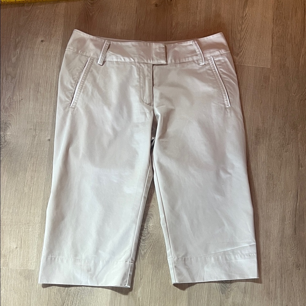 adidas Women's Light Beige Capri Pants